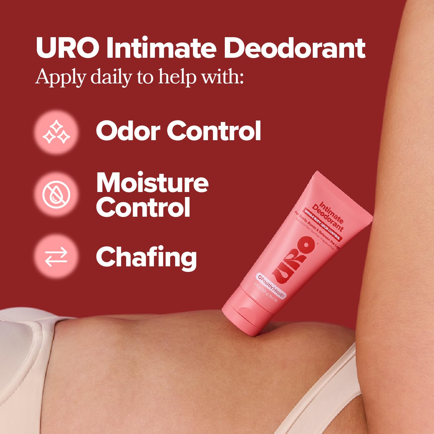 Foto 3 pulgar | Crema Desodorante O Positiv Uro Intimate Whole Body 85 g - Venta Internacional