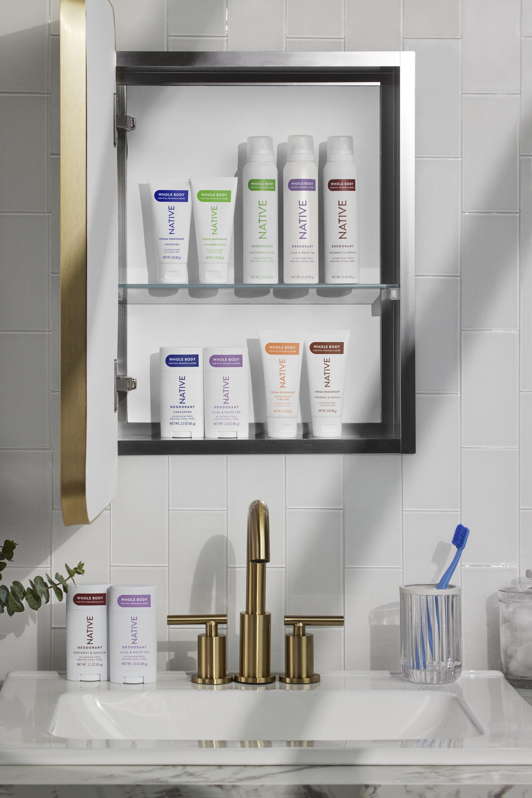 Foto 4 | Crema Desodorante Native Whole Body Con Protección Contra El Mal Olor Durante 72 Horas - Venta Internacional.