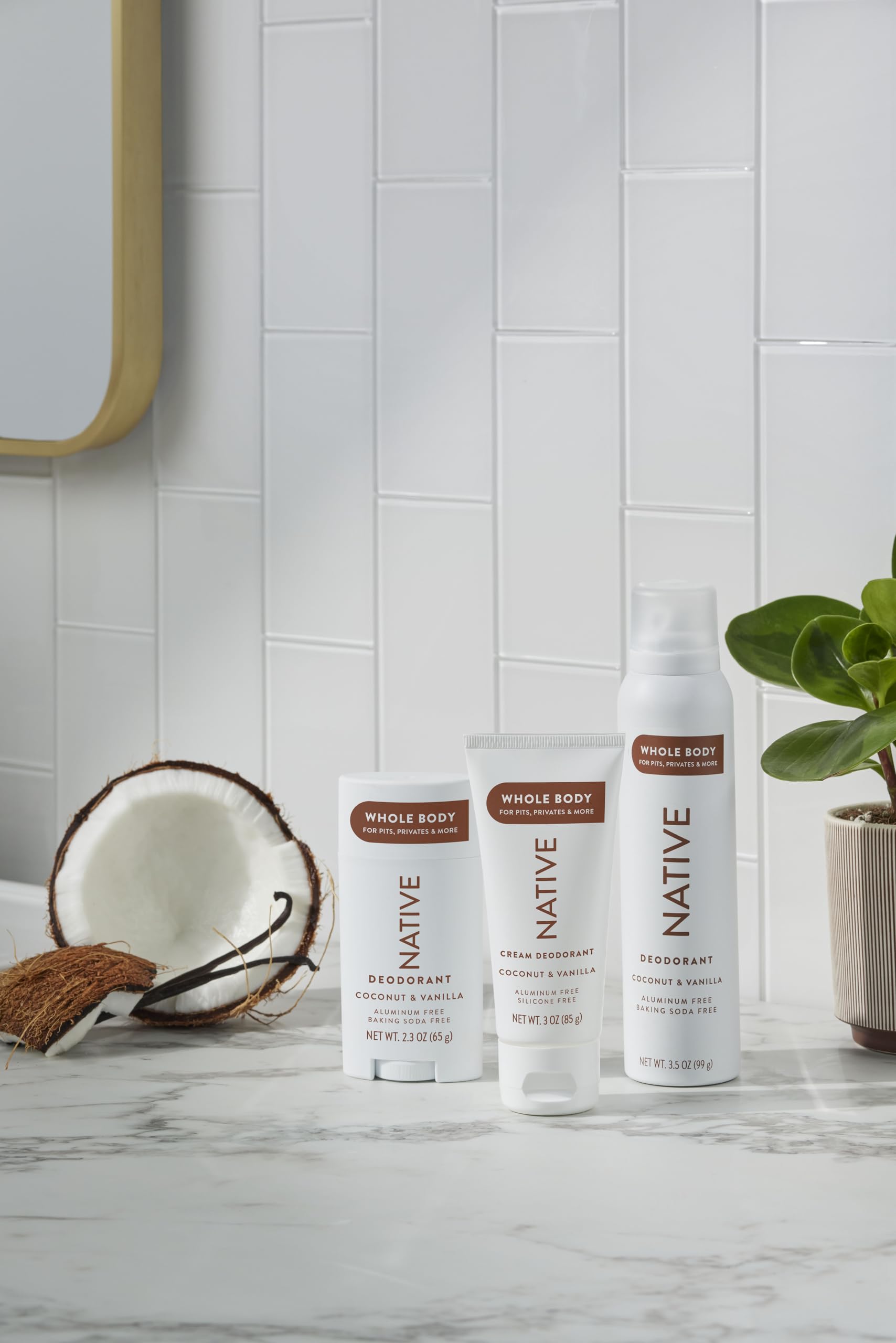 Foto 5 | Crema Desodorante Native Whole Body Con Protección Contra El Mal Olor Durante 72 Horas - Venta Internacional.