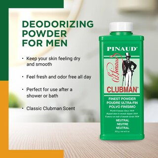 Foto 3 | Polvo Desodorizante Clubman Pinaud Finest Powder Neutral 265 Ml - Venta Internacional.