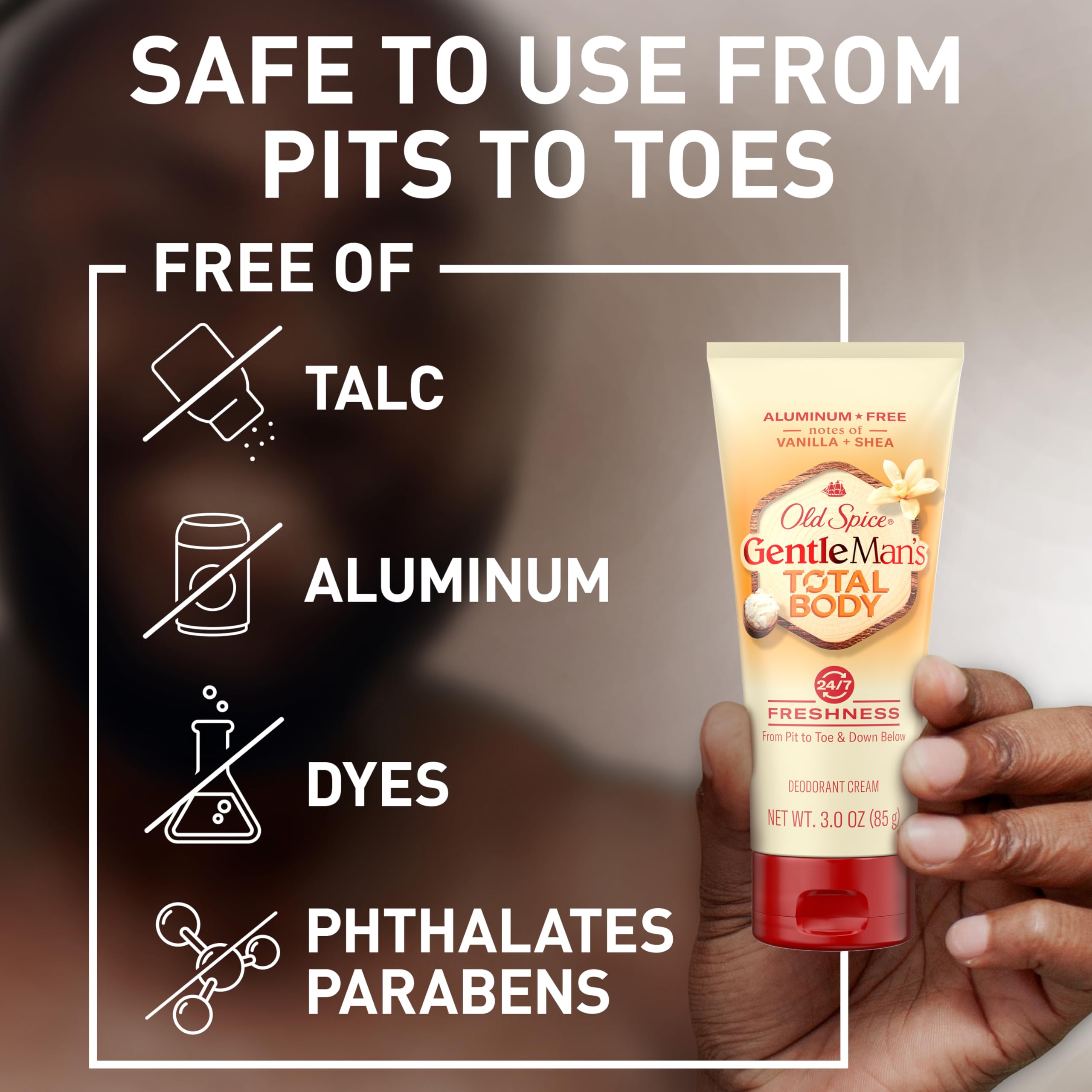Foto 5 pulgar | Crema Desodorante Old Spice Whole Body Para Hombre, 90 Ml - Venta Internacional.