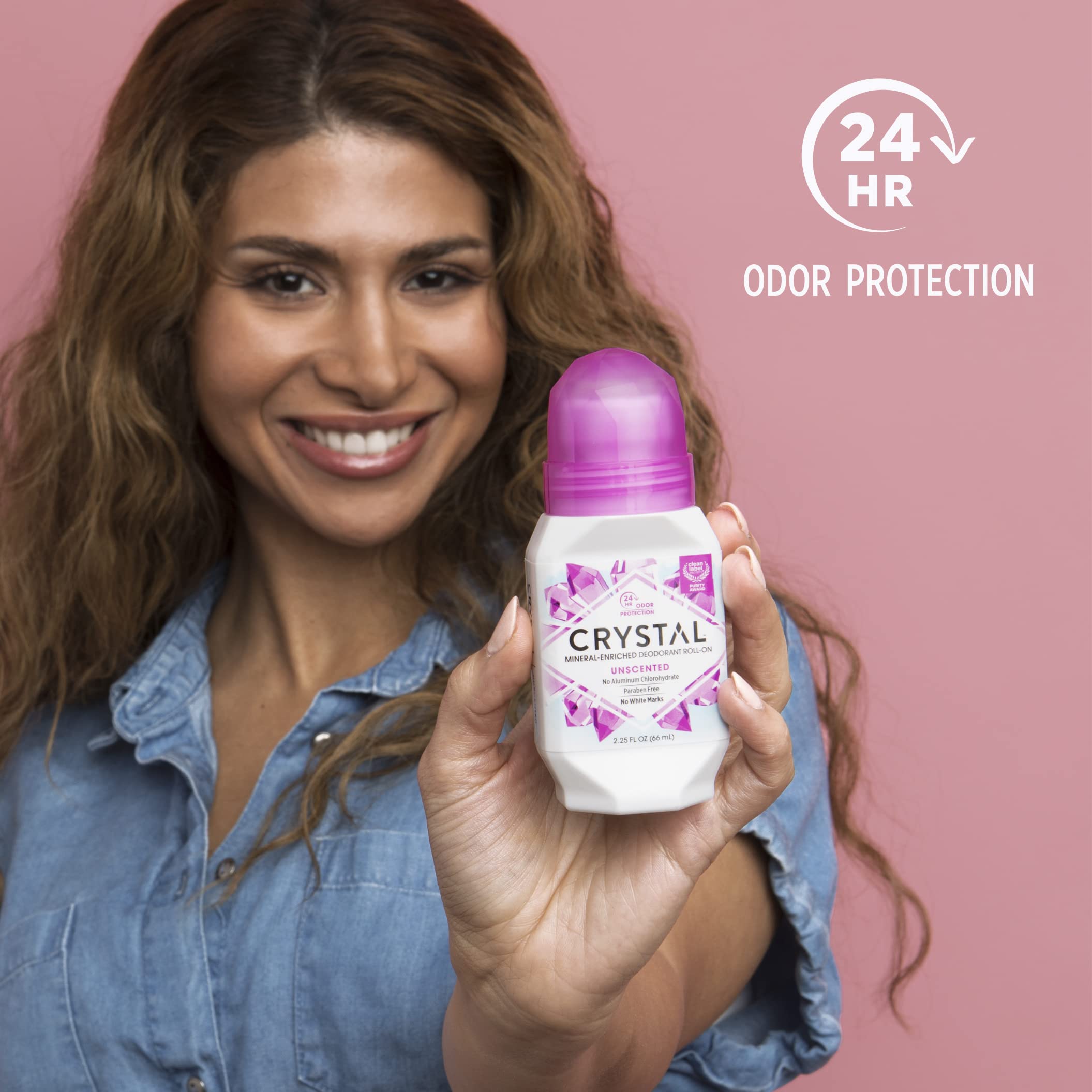 Foto 3 pulgar | Desodorante Crystal Mineral Roll-on Sin Perfume, 66 Ml, 24 Horas - Venta Internacional.