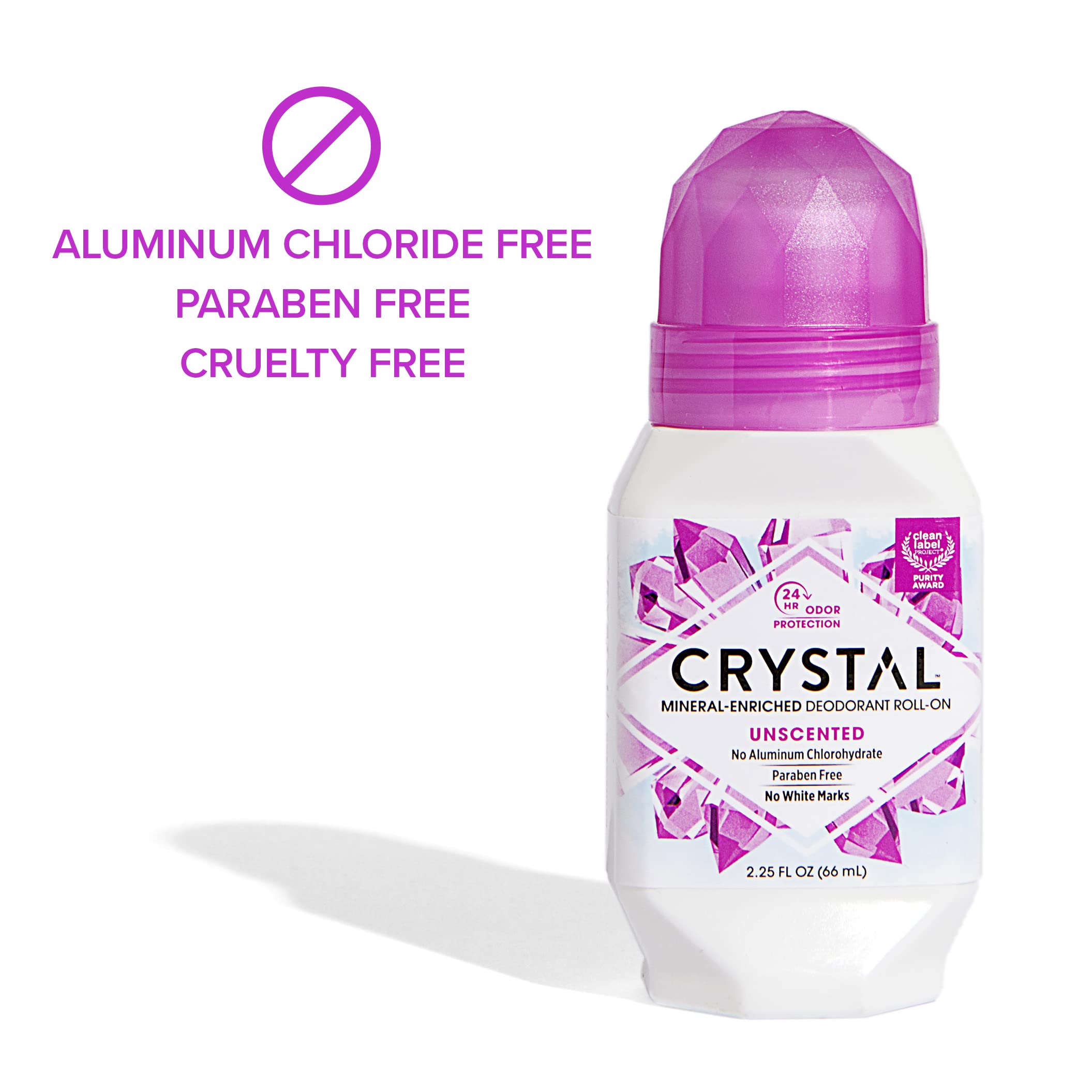 Foto 4 pulgar | Desodorante Crystal Mineral Roll-on Sin Perfume, 66 Ml, 24 Horas - Venta Internacional.