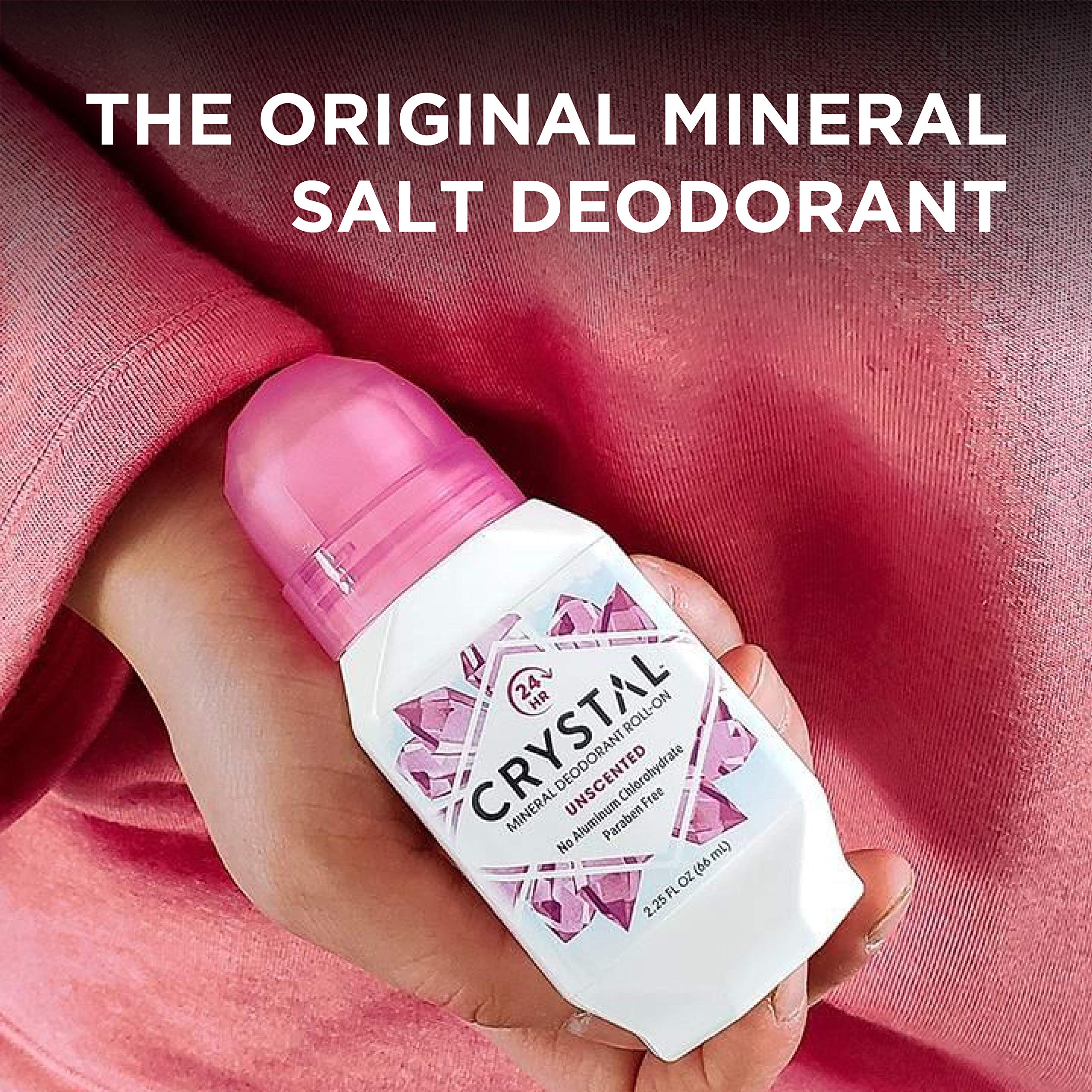 Foto 5 | Desodorante Crystal Essence Mineral Roll-on De 66 Ml (paquete De 3) - Venta Internacional.