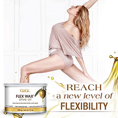 Foto 3 pulgar | Cera Depilatoria Gigi Olive Oil Flex Wax 385 Ml - Venta Internacional.