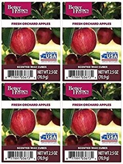 Foto 1 | Paquete De 4 Manzanas Wax Cubes Better Homes & Gardens Fresh Orchard - Venta Internacional.