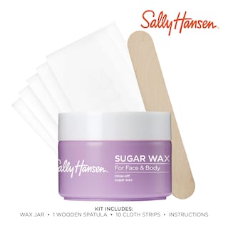 Foto 2 | Kit De Depilación Sally Hansen Rise-off Sugar Wax Para Rostro Y Cuerpo - Venta Internacional.
