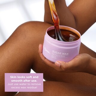 Foto 4 | Kit De Depilación Sally Hansen Rise-off Sugar Wax Para Rostro Y Cuerpo - Venta Internacional.