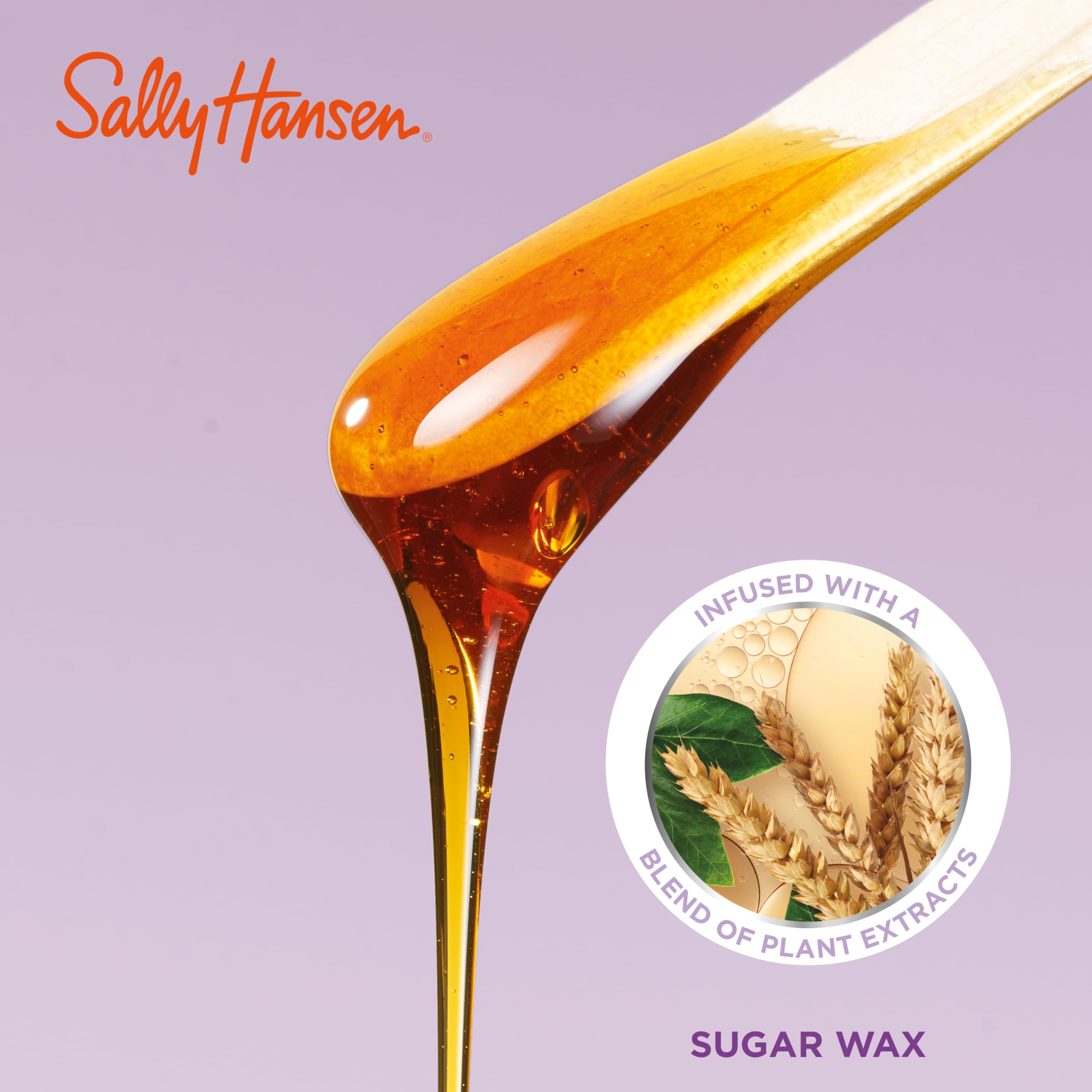 Foto 6 pulgar | Kit De Depilación Sally Hansen Rise-off Sugar Wax Para Rostro Y Cuerpo - Venta Internacional.