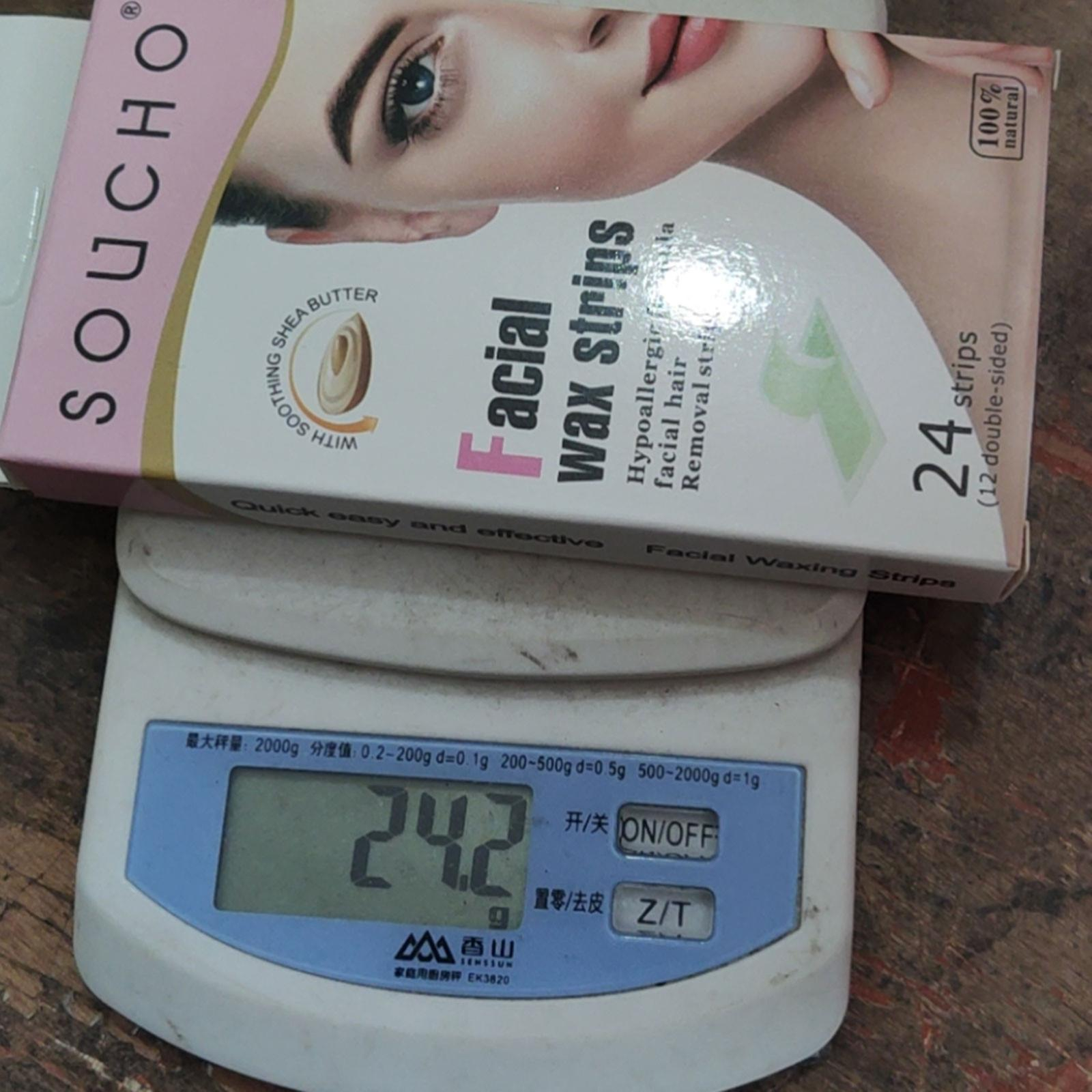 Foto 6 pulgar | Adhesivos Labiales De Papel Encerado Para Depilación Facial Huoguo  24 Unidades - Venta Internacional.