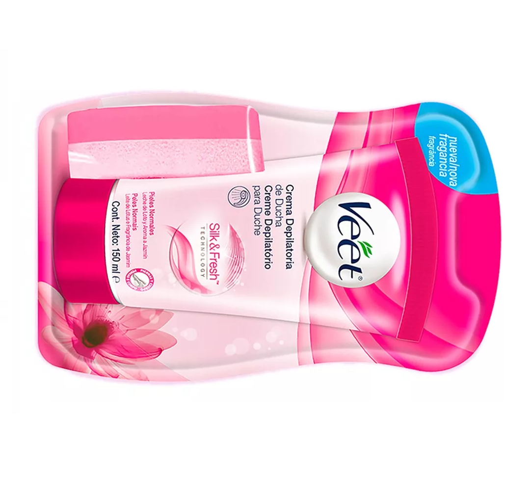 Foto 4 pulgar | Crema Depilatoria Veet de 150 Ml