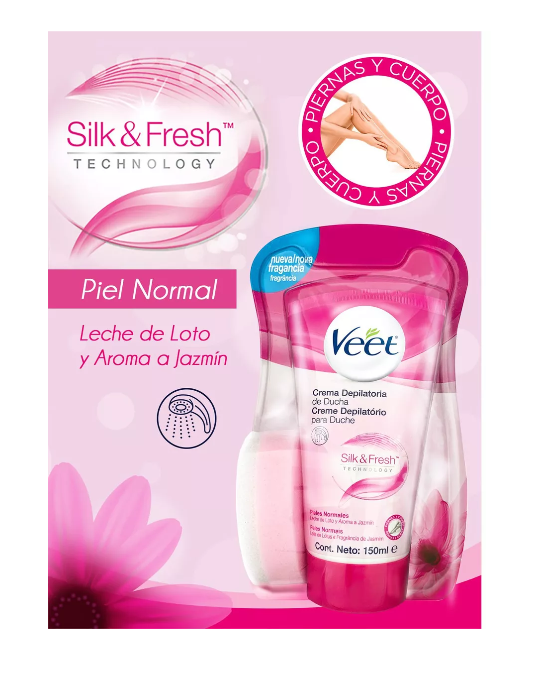 Foto 6 pulgar | Crema Depilatoria Veet de 150 Ml