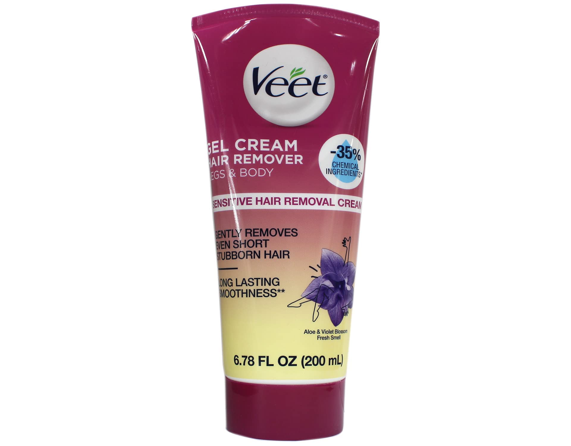 Foto 2 pulgar | Crema En Gel Depilatoria Veet Sensitive Skin 200 Ml - Venta Internacional.