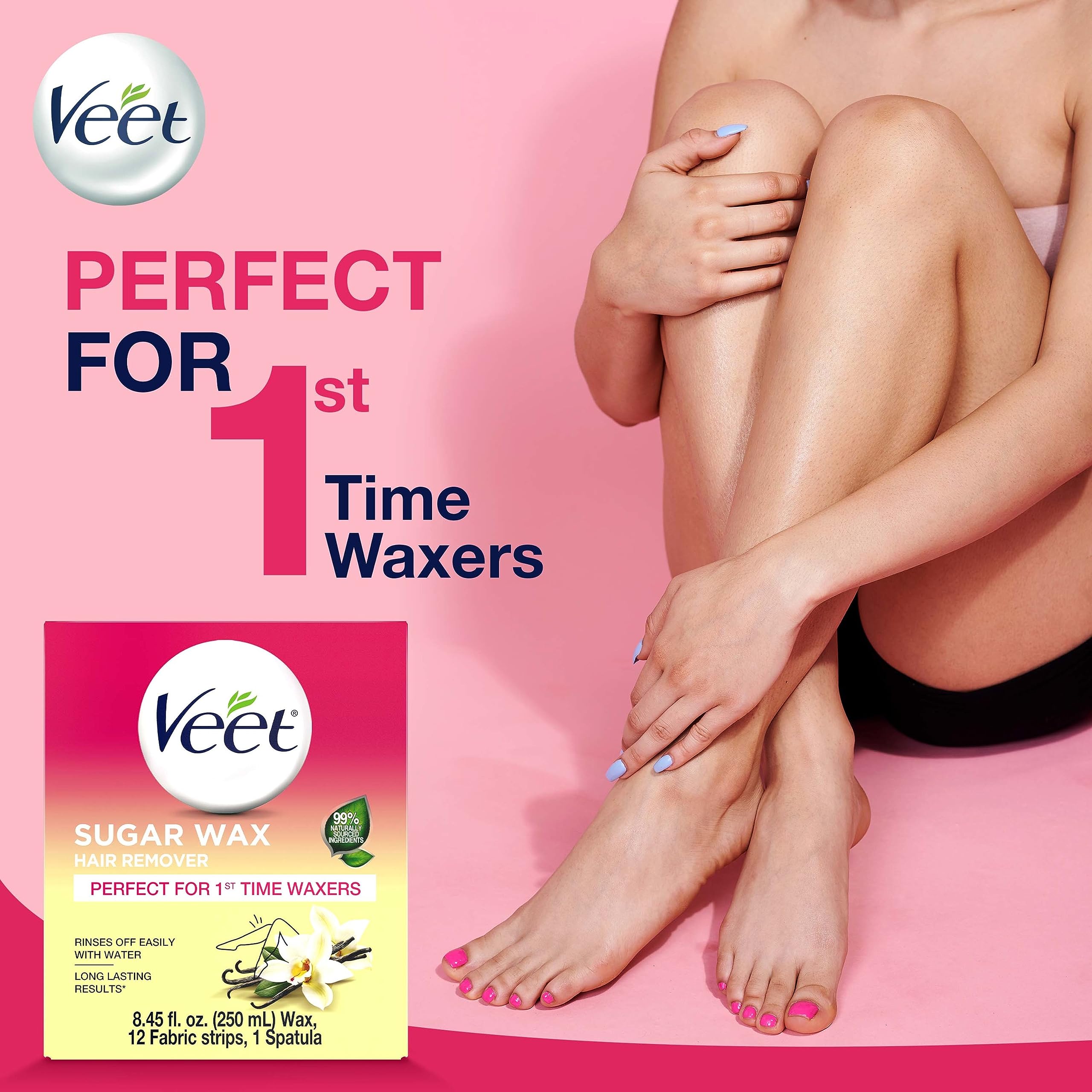 Foto 8 pulgar | Depilador Con Cera De Azúcar Veet Perfecto Para Depiladores Primerizos - Venta Internacional.