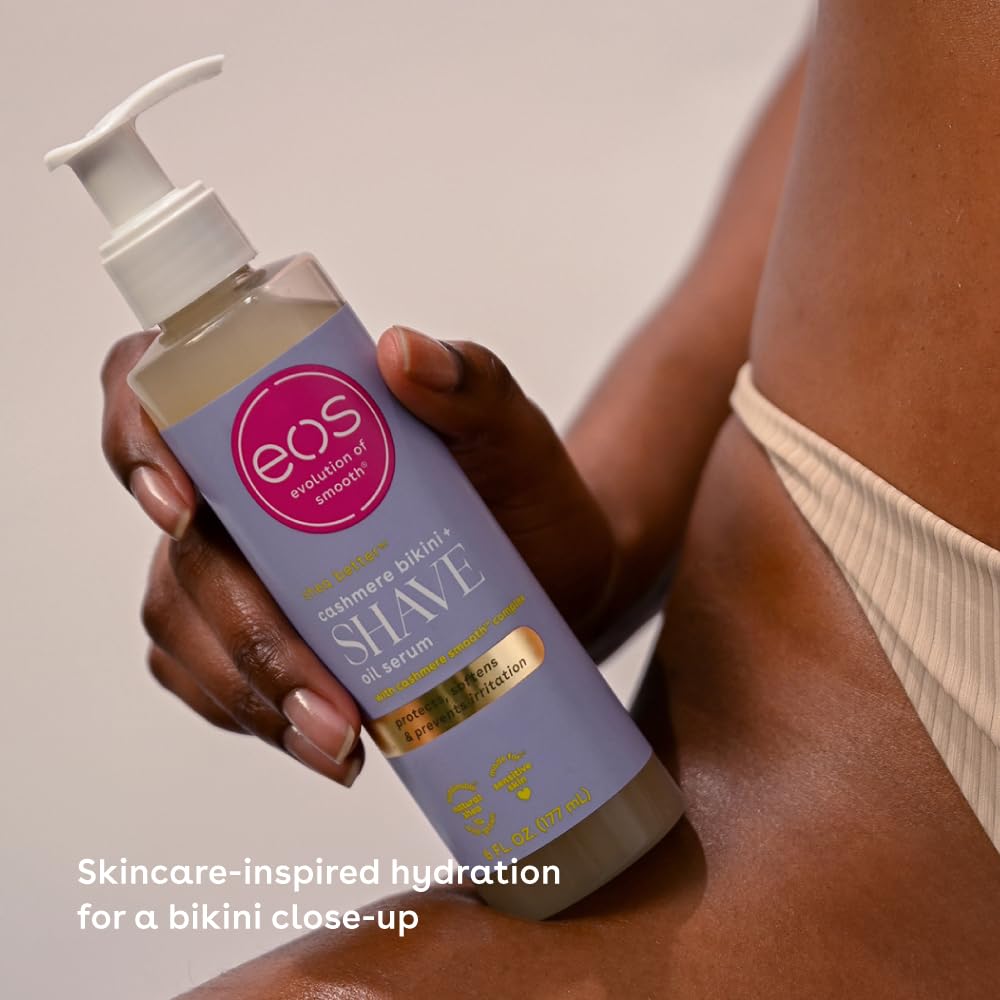 Foto 4 pulgar | Aceite De Afeitar Eos Cashmere Skin Collection Vainilla Cashmere 180 Ml - Venta Internacional.