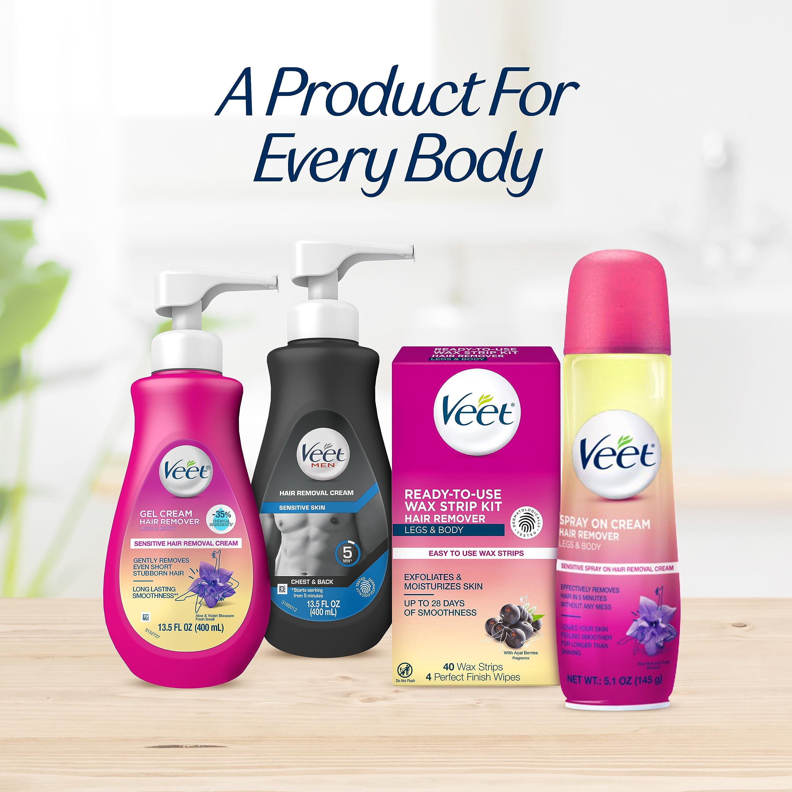 Foto 8 pulgar | Kit de Depilación Veet para Cuerpo y Piernas-Venta Internacional