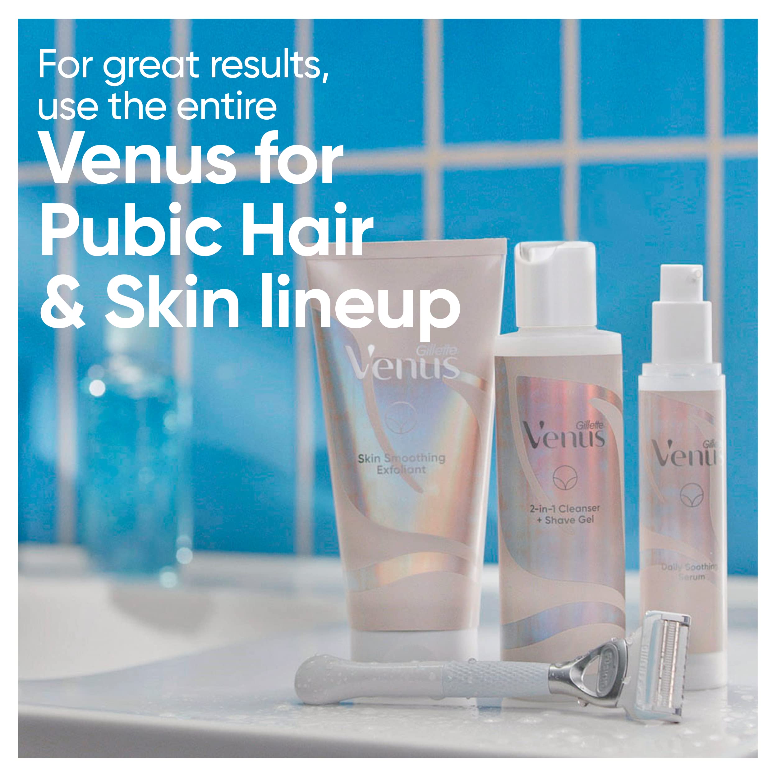 Foto 6 | Exfoliante Prehave Gillette Venus Intimate Grooming 180 Ml - Venta Internacional.