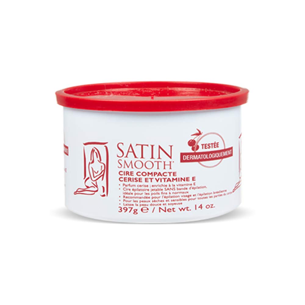 Foto 2 pulgar | Cera Depilatoria Satin Smooth Wild Cherry 414 Ml Con Vitamina E - Venta Internacional.