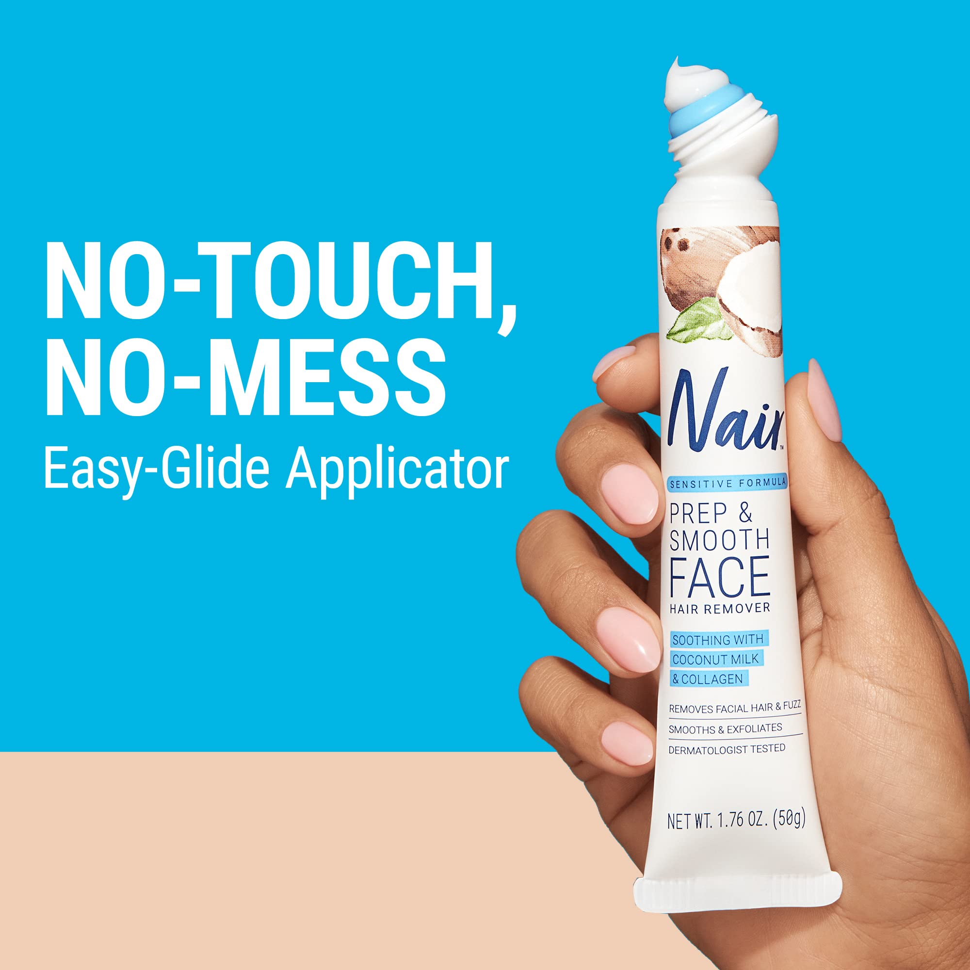 Foto 6 pulgar | Crema Depilatoria Facial Exfoliante De Uñas Con Colágeno Para Mujeres - Venta Internacional.