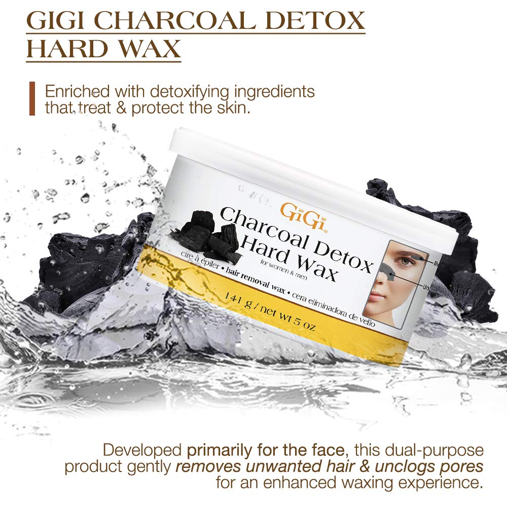 Foto 5 | Hard Wax Gigi Charcoal Detox Para Depilación Facial, 150 Ml - Venta Internacional.