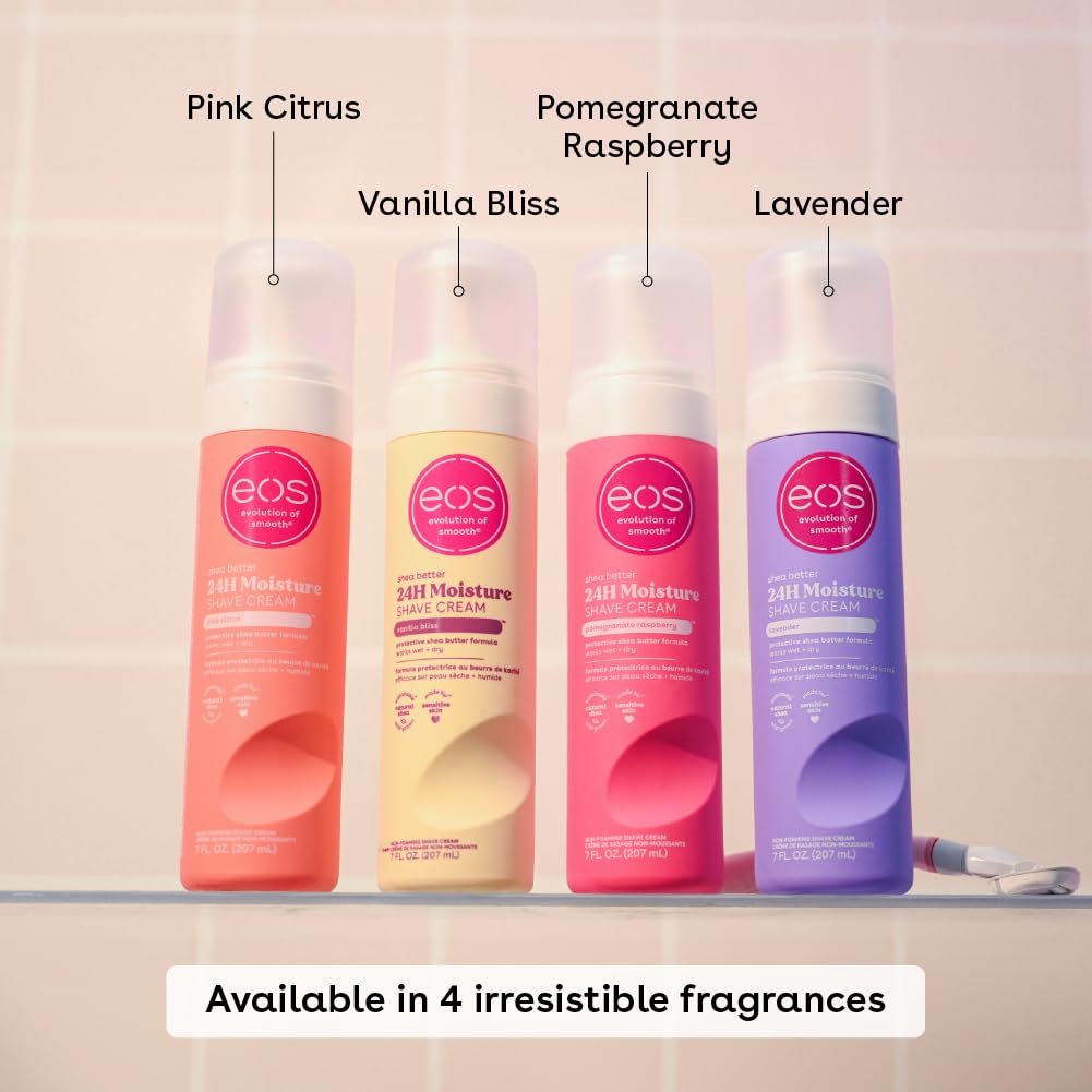 Foto 6 pulgar | Crema De Afeitar Eos Shea Better Vanilla Bliss 414 Ml, Paquete De 2 - Venta Internacional.