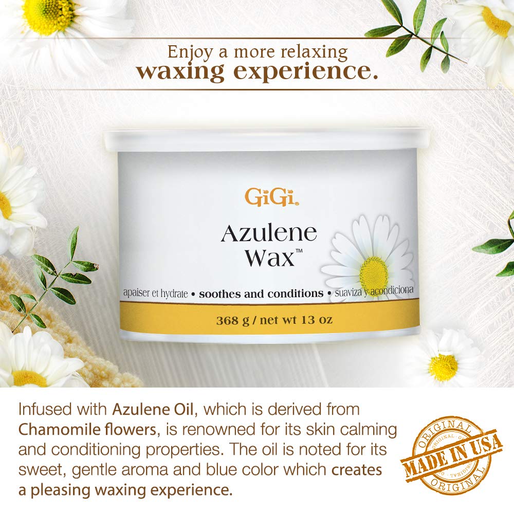Foto 7 pulgar | Cera Depilatoria Gigi Azulene Whole Body Soft Wax 385 Ml - Venta Internacional.