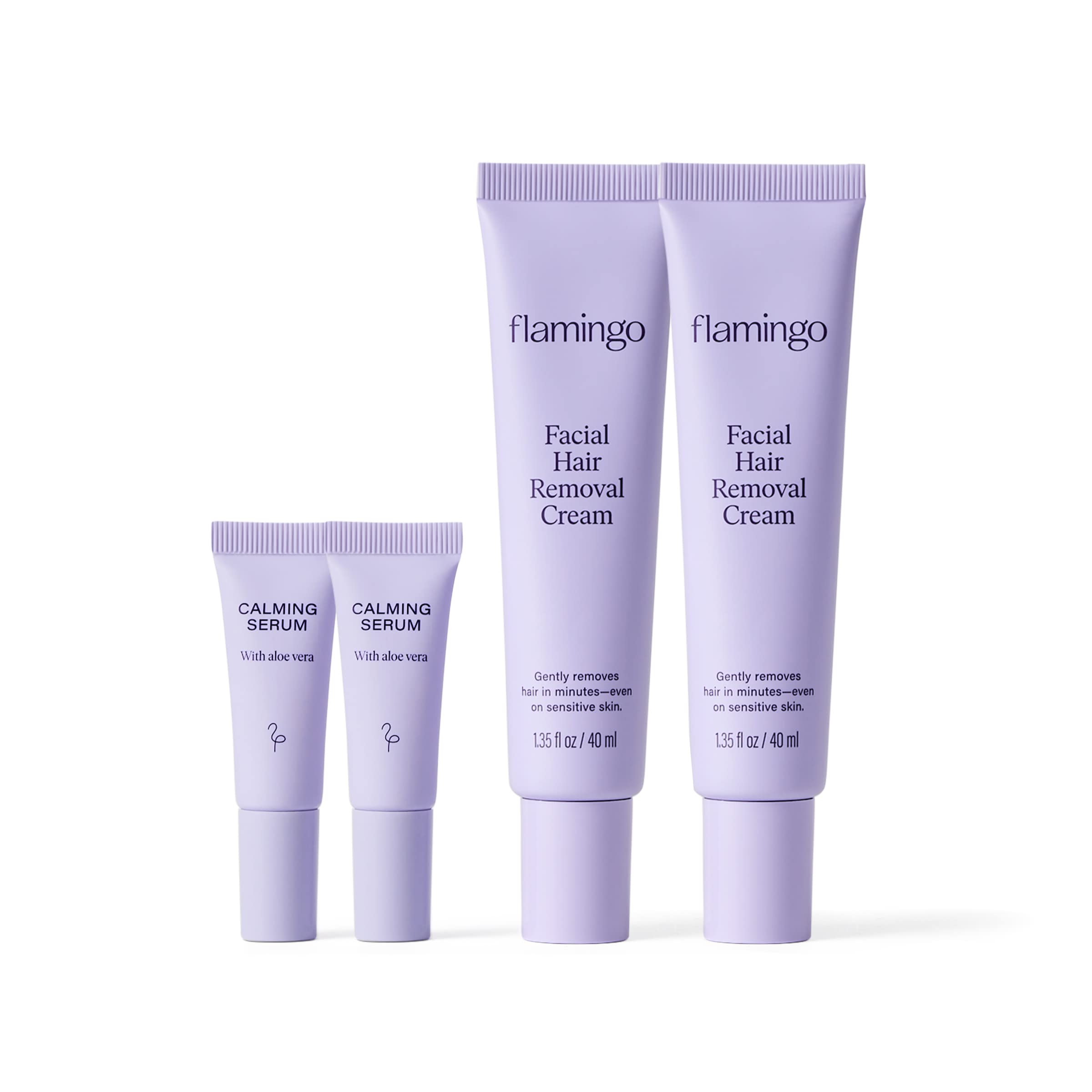 Foto 2 pulgar | Crema Depilatoria Facial Flamingo, 40 Ml, Paquete De 2 - Venta Internacional.