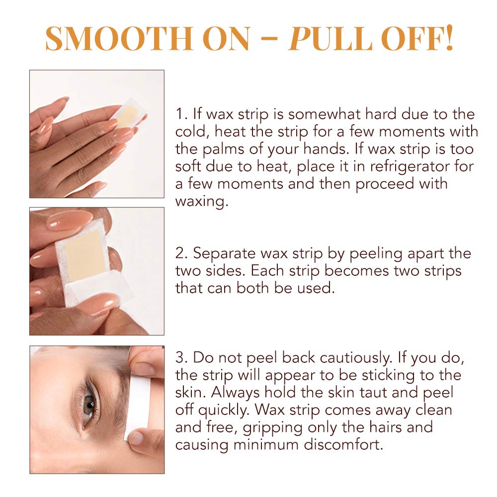 Foto 4 pulgar | Tiras Depilatorias Gigi Para Rostro Con Miel Multiusos X12 - Venta Internacional.