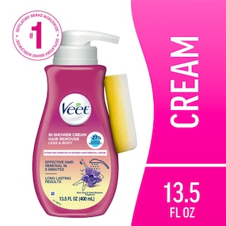 Foto 2 | Crema Depilatoria Veet Sensitive Formula Con Aloe Vera 400 Ml - Venta Internacional.