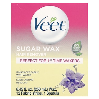 Foto 2 | Depilador Con Cera De Azúcar Veet Essential Oils Floral Vanilla - Venta Internacional.