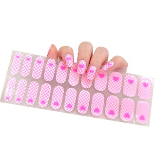 Foto 1 | Uñas Semicuradas Uv color Corazones Rosa