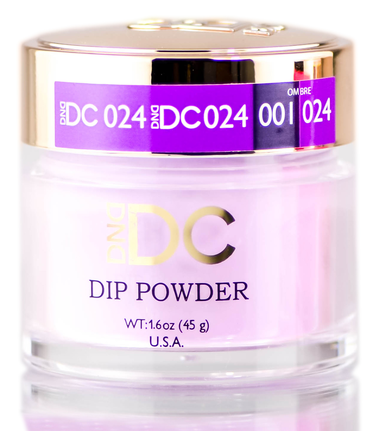 Foto 2 pulgar | Dip Powder Dnd Dc Purple Flower (024) Para Uñas - Venta Internacional.