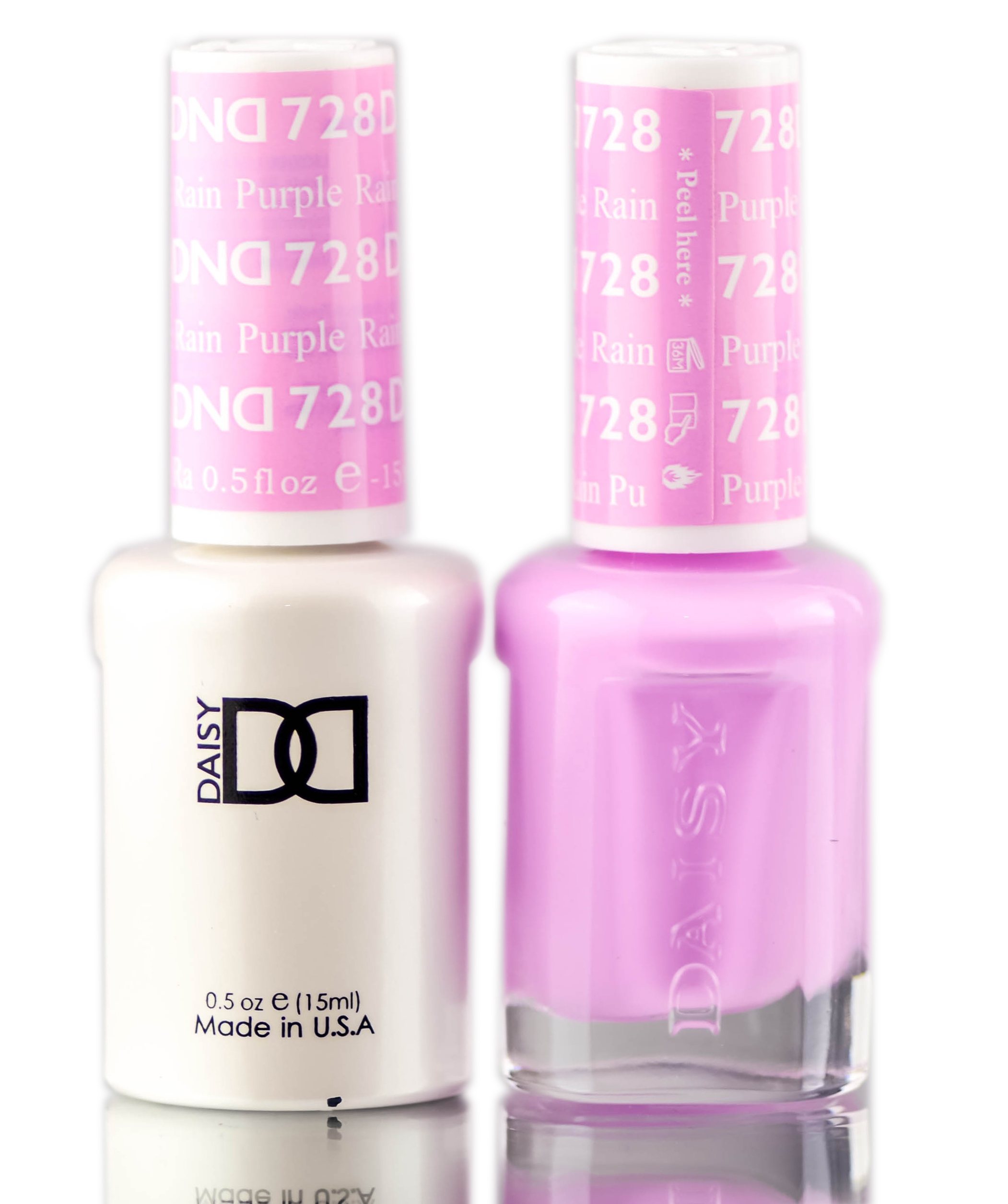 Esmalte En Gel Duo Daisy Dnd Dc Purple Rain 728 - Venta Internacional.