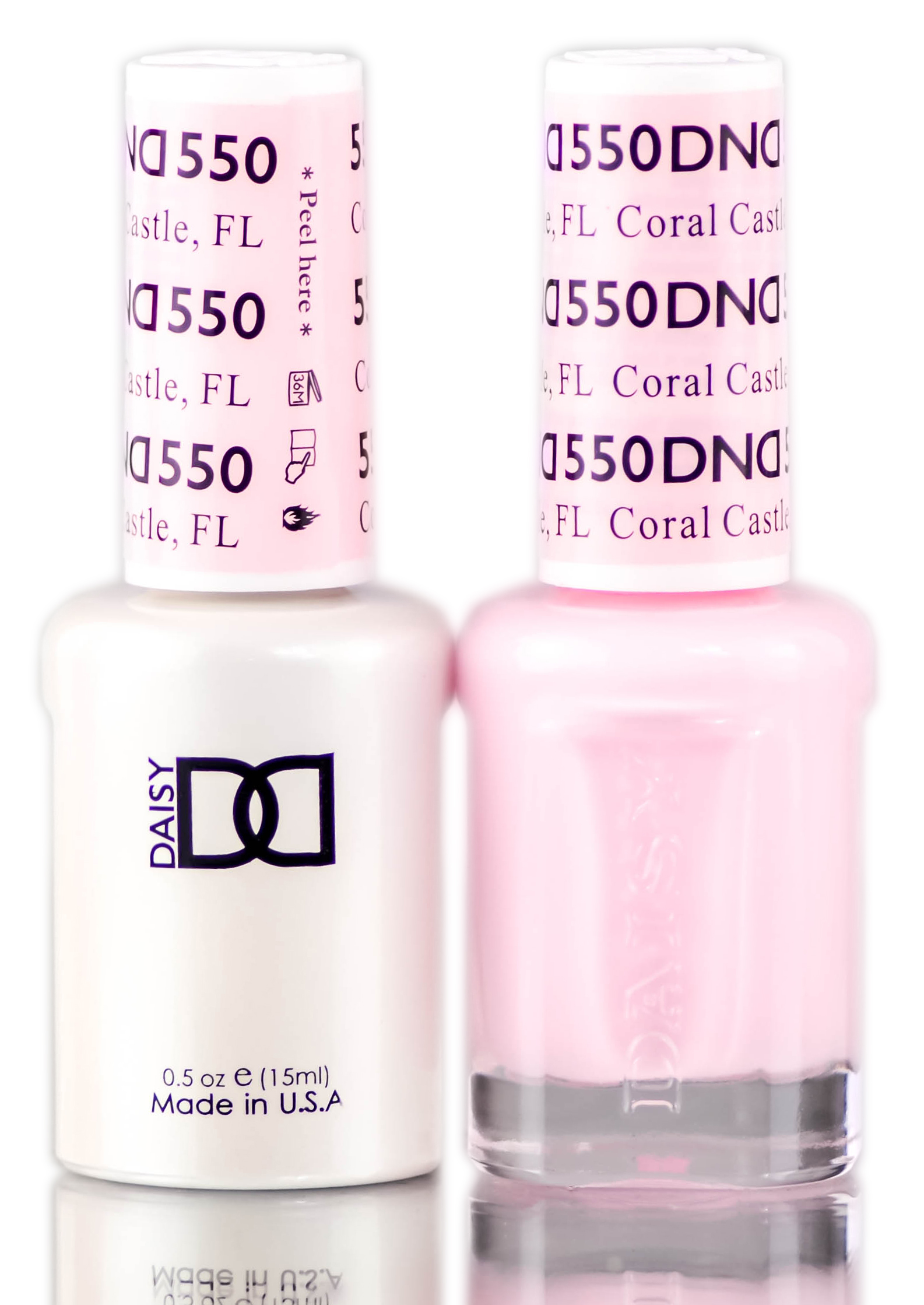 Esmalte En Gel Duo Dnd Dc Daisy Dnd Pinks & Oranges + Coral Cast - Venta Internacional.