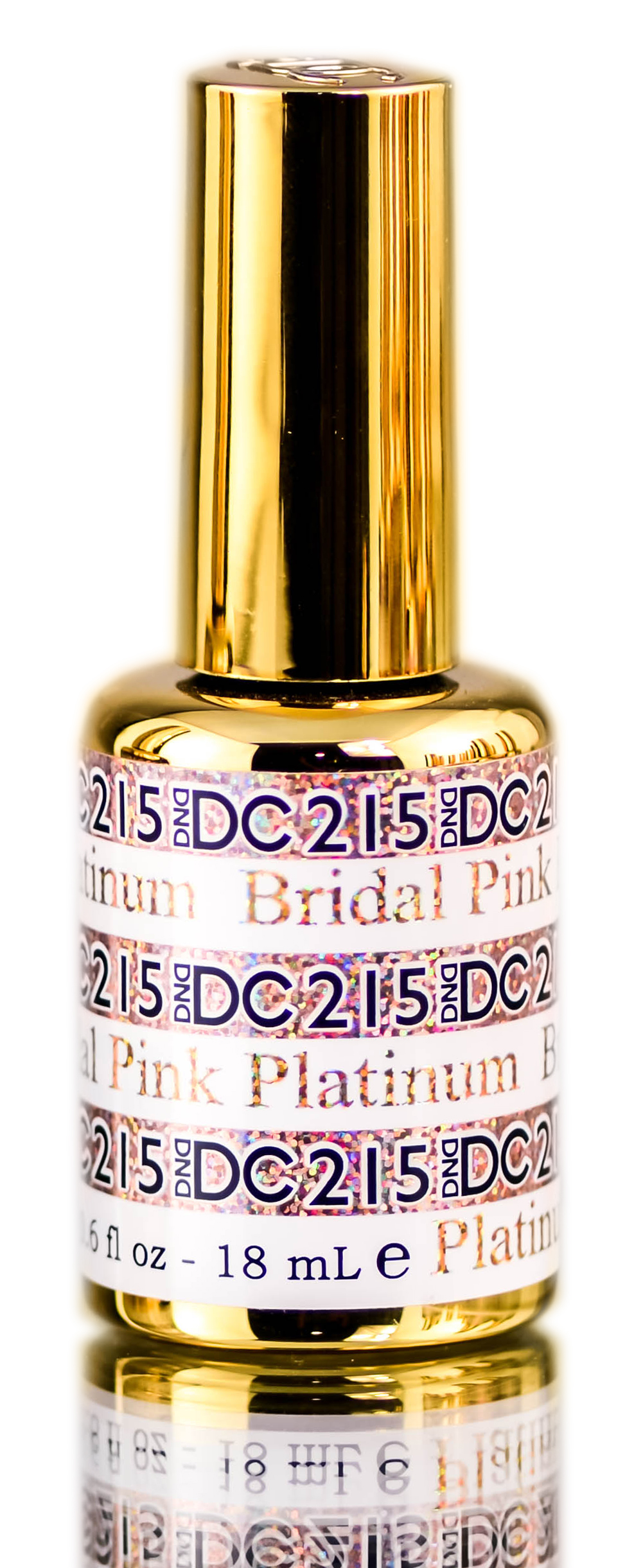 Esmalte En Gel Dnd Dc Platinum Bridal Pink Platinum (215) - Venta Internacional.