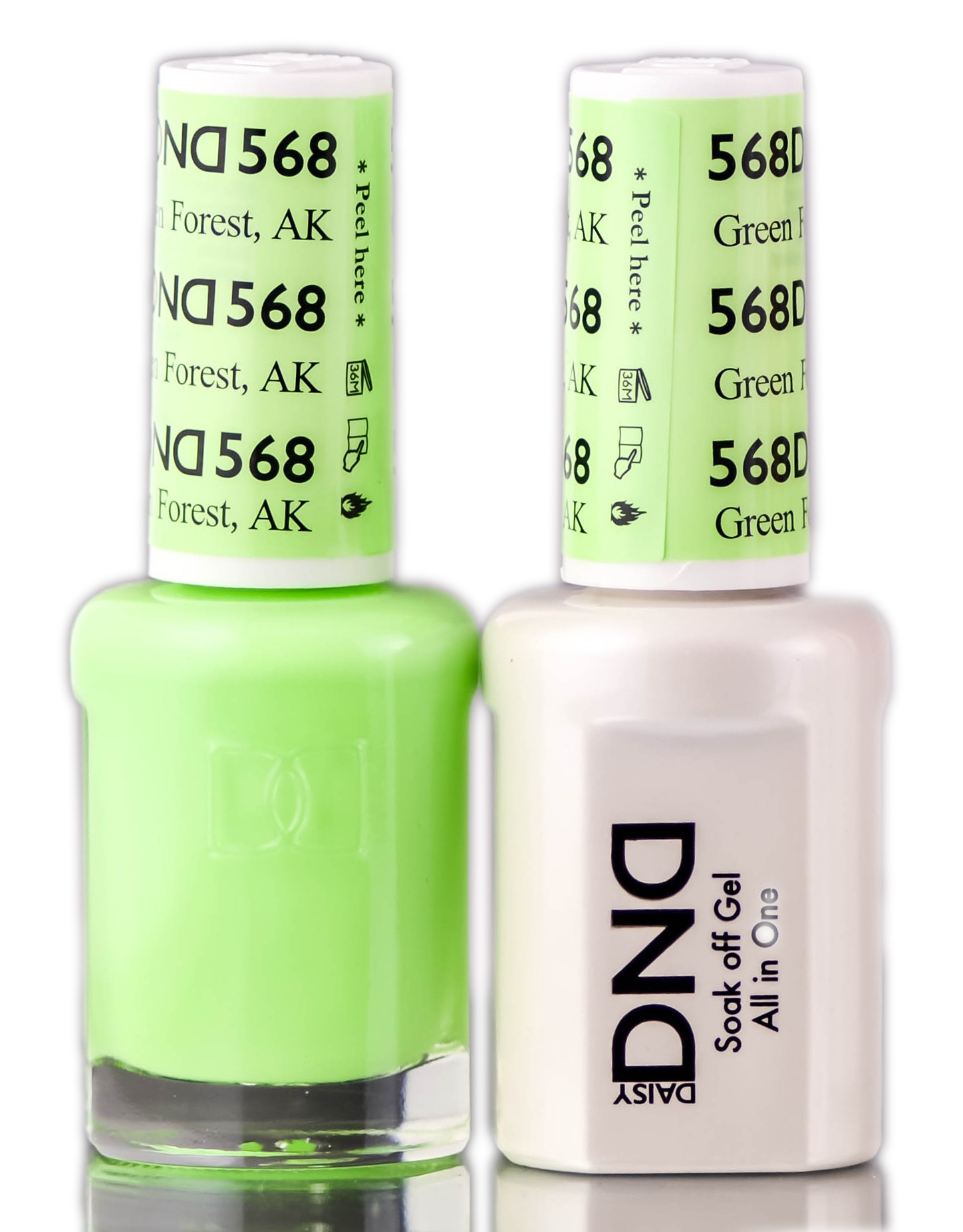 Foto 2 pulgar | Esmalte De Uñas En Gel Duo Daisy Dnd Blues & Greens + - Venta Internacional.