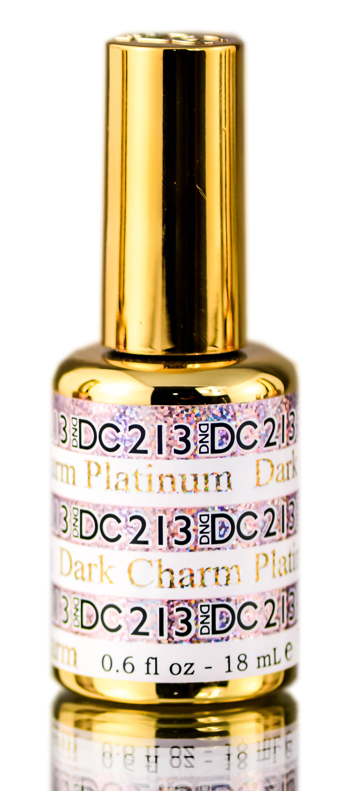 Esmalte En Gel Dnd Dc Platinum Para Uñas Con Purpurina 213 - Venta Internacional.