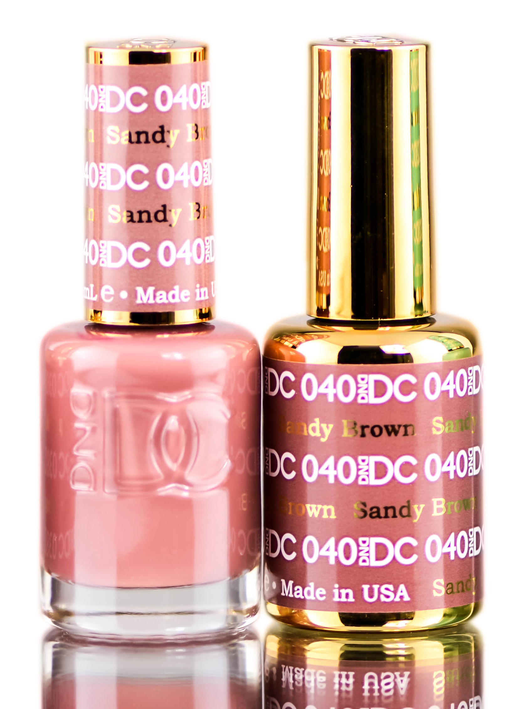 Foto 2 pulgar | Esmalte En Gel Duo Dnd Dc Sandy Brown 040 15 Ml - Venta Internacional.