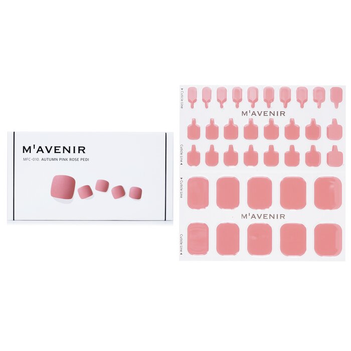 Pegatinas para Uñas Mavenir Autumn Pink Rose Pedi Pink - Venta Internacional