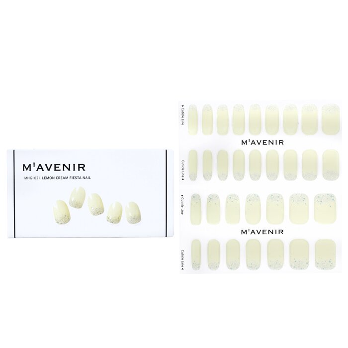 Foto 1 | Pegatinas para Uñas Mavenir Lemon Cream Fiesta White - Venta Internacional