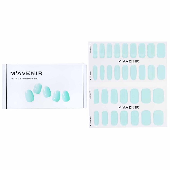 Pegatinas para Uñas Mavenir Aqua Garden Blue con Calidad de Salón - Venta Internacional