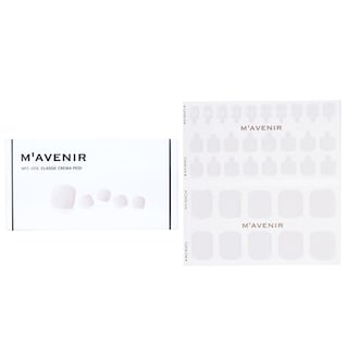 Foto 2 | Pegatinas para Uñas Mavenir Classic Crema Pedi White - Venta Internacional