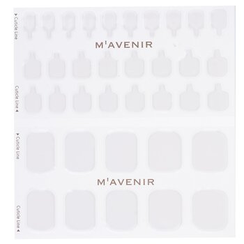 Foto 4 pulgar | Pegatinas para Uñas Mavenir Classic Crema Pedi White - Venta Internacional