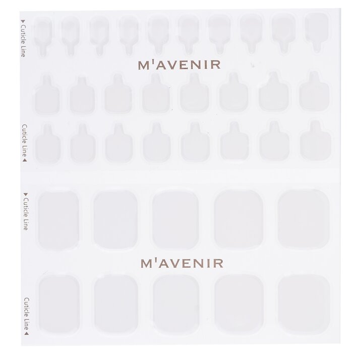 Foto 5 | Pegatinas para Uñas Mavenir Classic Crema Pedi White - Venta Internacional