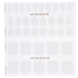 Foto 5 | Pegatinas para Uñas Mavenir Classic Crema Pedi White - Venta Internacional
