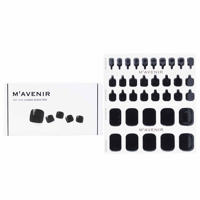 Pegatinas para Uñas Mavenir Classic Black Pedi Quality - Venta Internacional