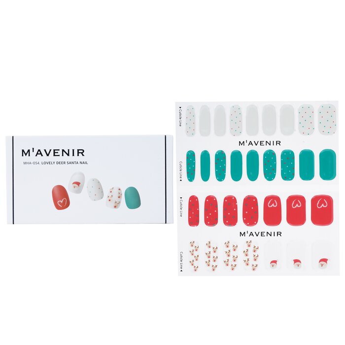 Pegatinas para Uñas Mavenir Lovely Deer Santa Varios Colores - Venta Internacional