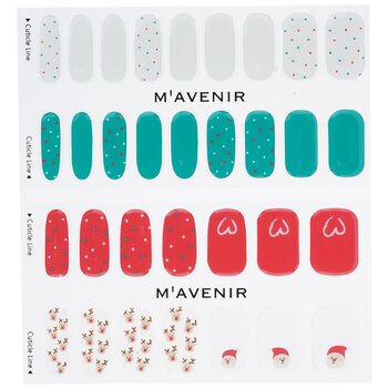 Foto 4 pulgar | Pegatinas para Uñas Mavenir Lovely Deer Santa Varios Colores - Venta Internacional