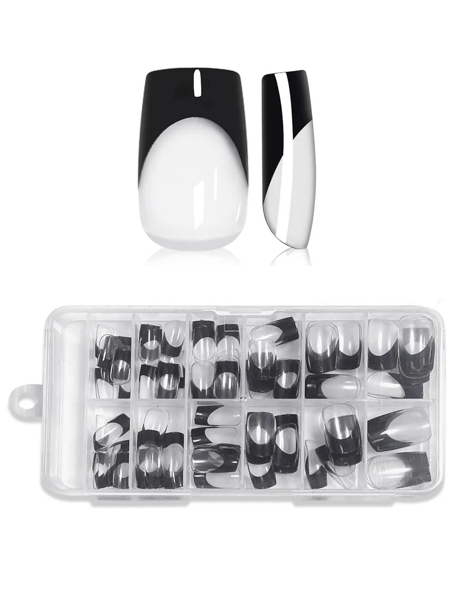 Foto 2 | Tips Para Uñas Press On 120pc Negro