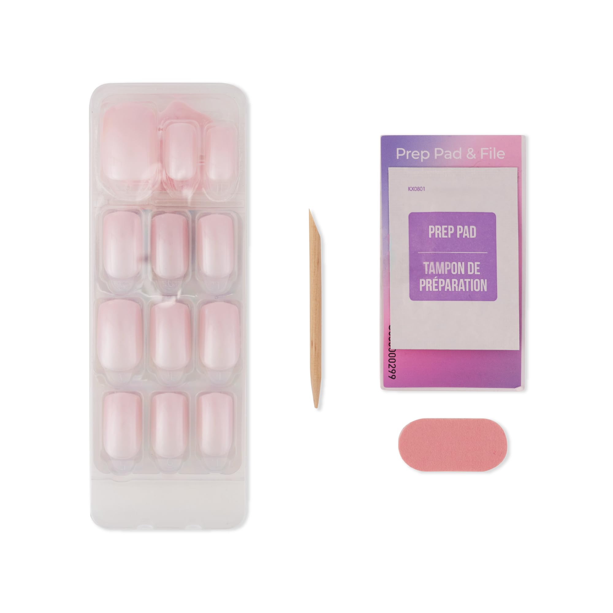 Foto 3 pulgar | Press On Nails Kiss Impress Color Fx No Glue Mani, 30 Unidades - Venta Internacional.